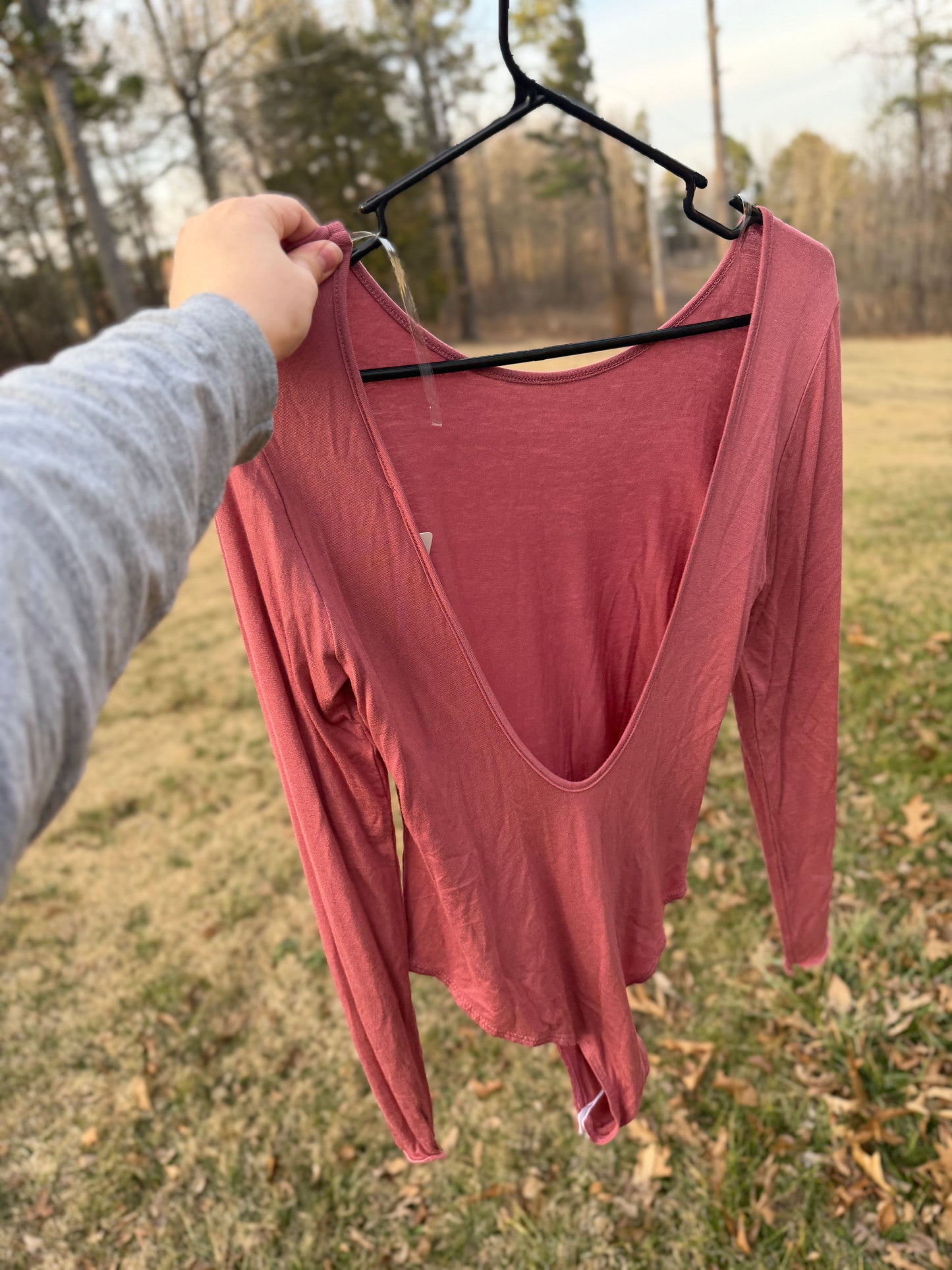 Pink bodysuit