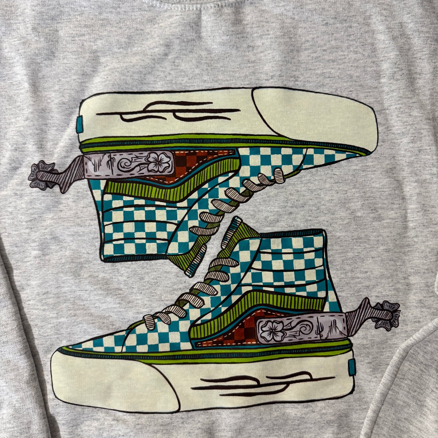 Checkered Vans Sweatshirt