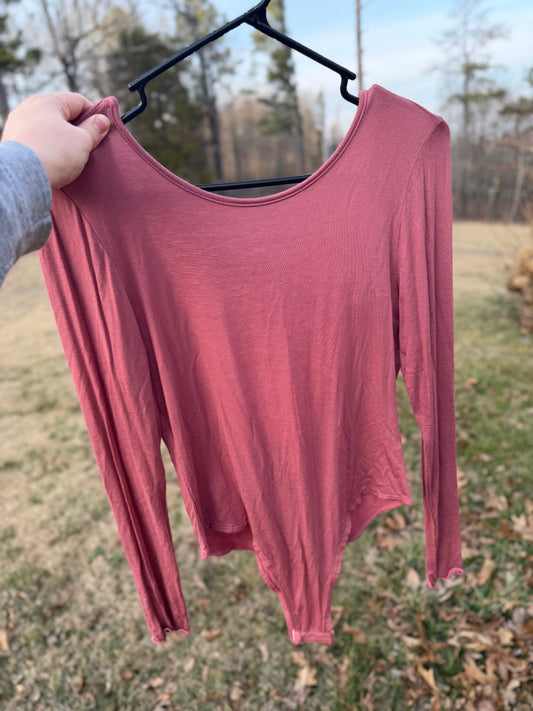 Pink bodysuit