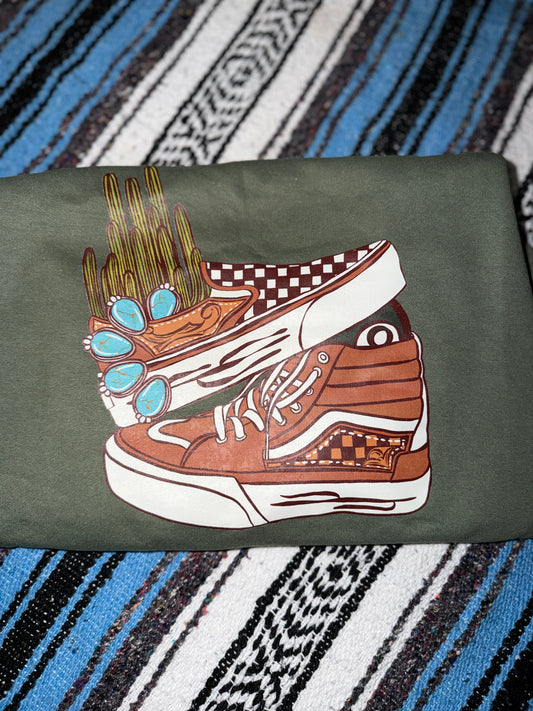 Western Vans Pullover