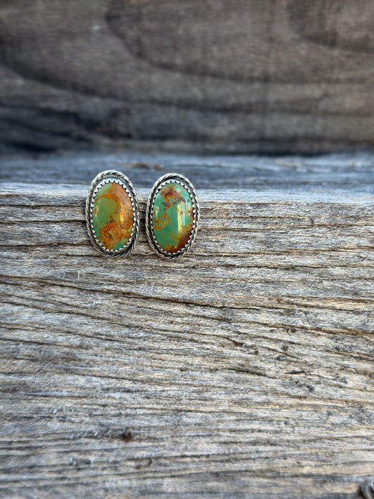 Elisa rope Border earrings