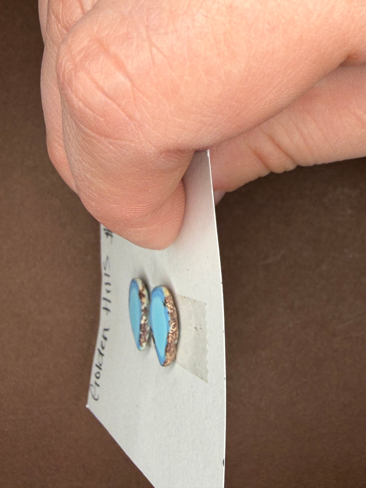 Golden Hills Cabochon Pair