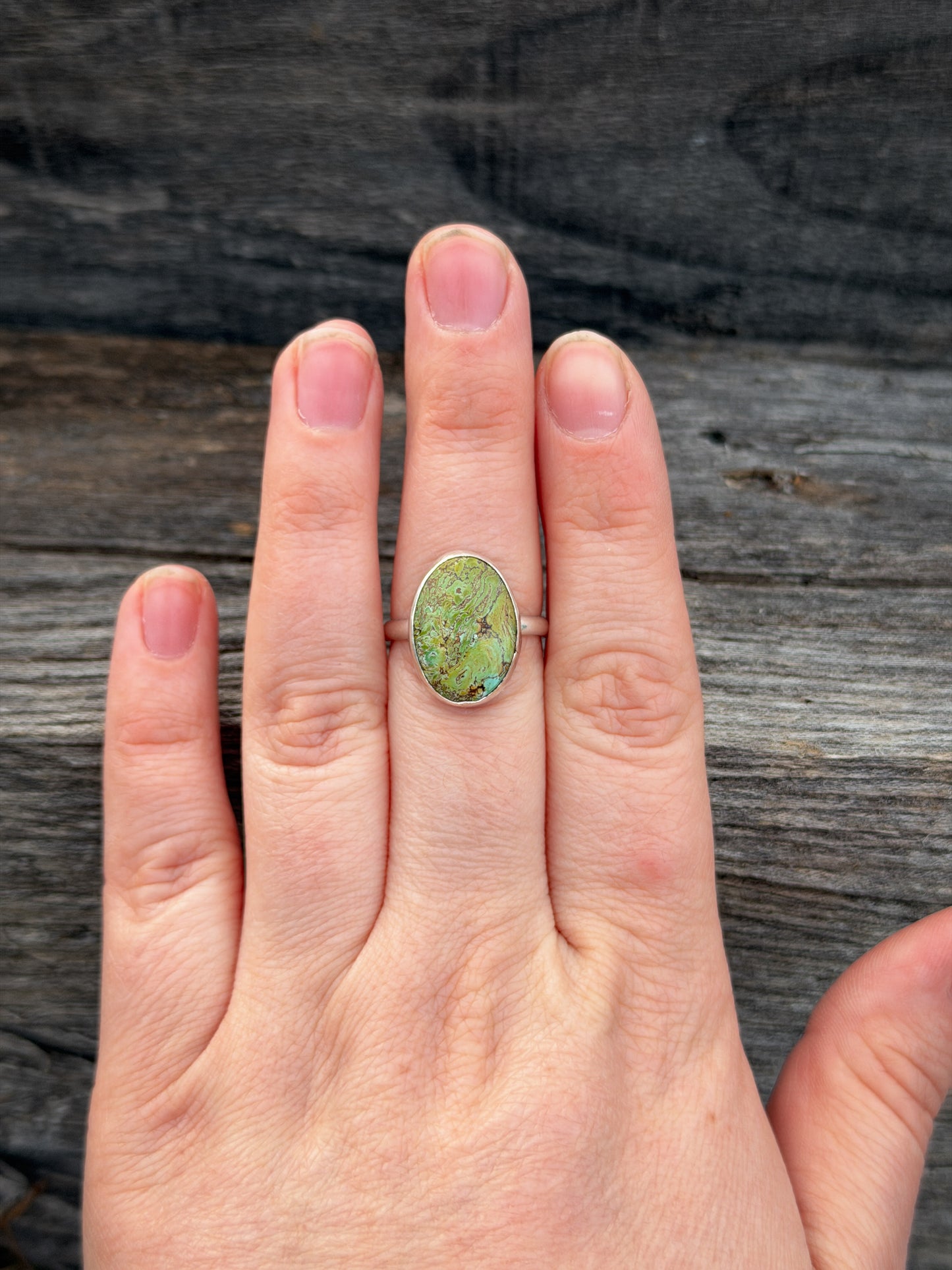 Willie’s Wildflower Oval Ring Size 8
