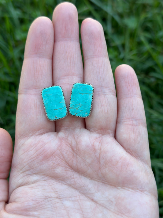 Rectangle Sonoran Studs