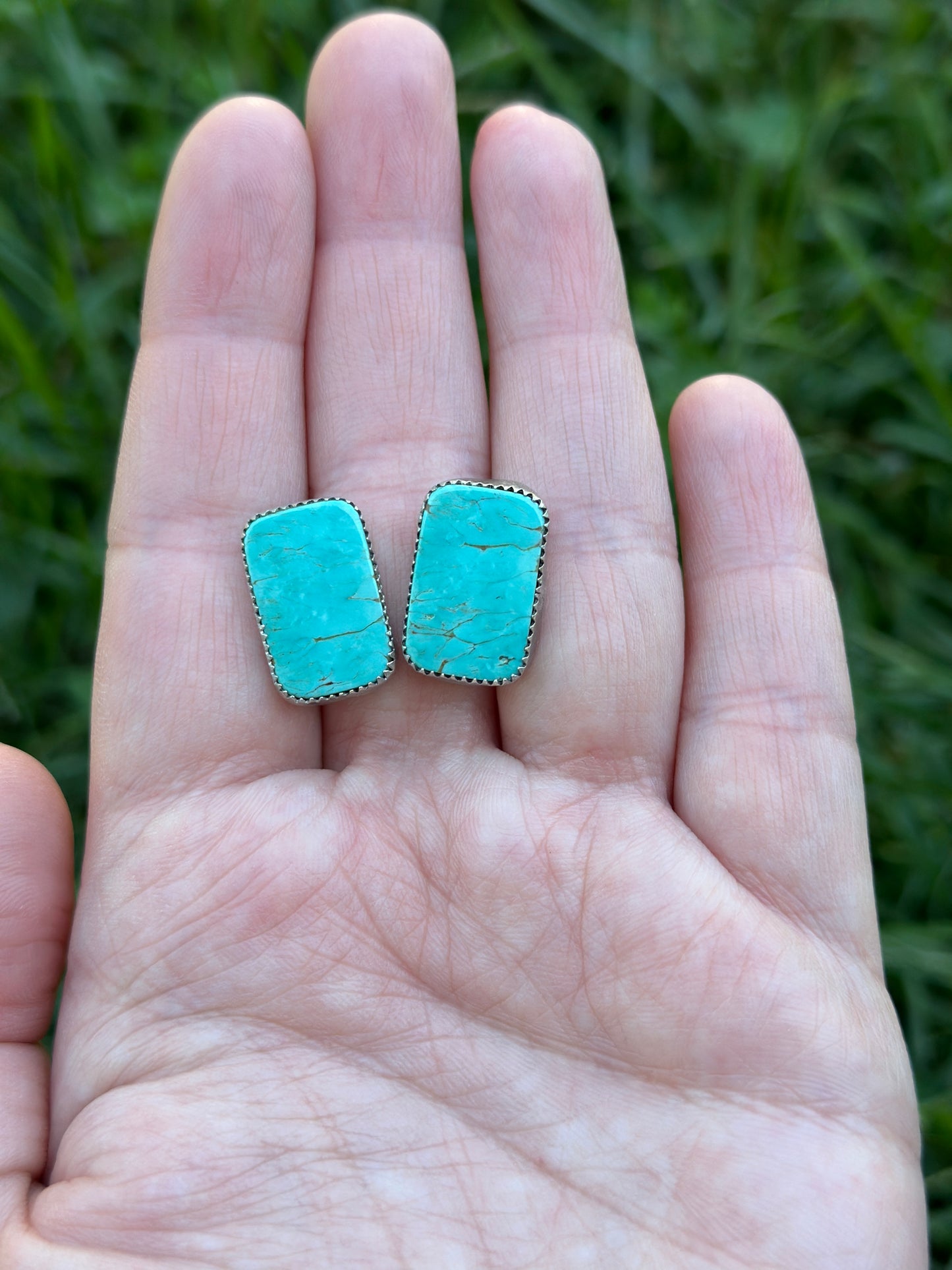 Rectangle Sonoran Studs