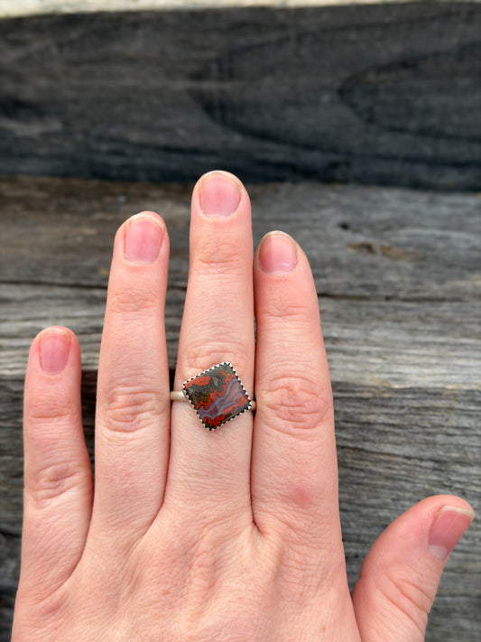 Moraccan Agate Ring