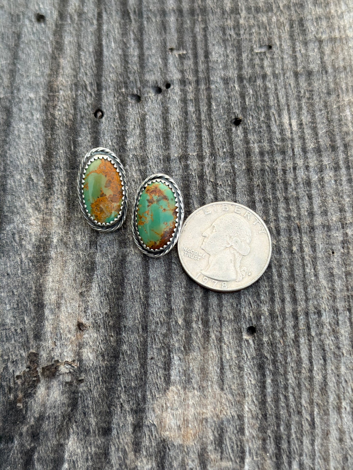 Elisa rope Border earrings