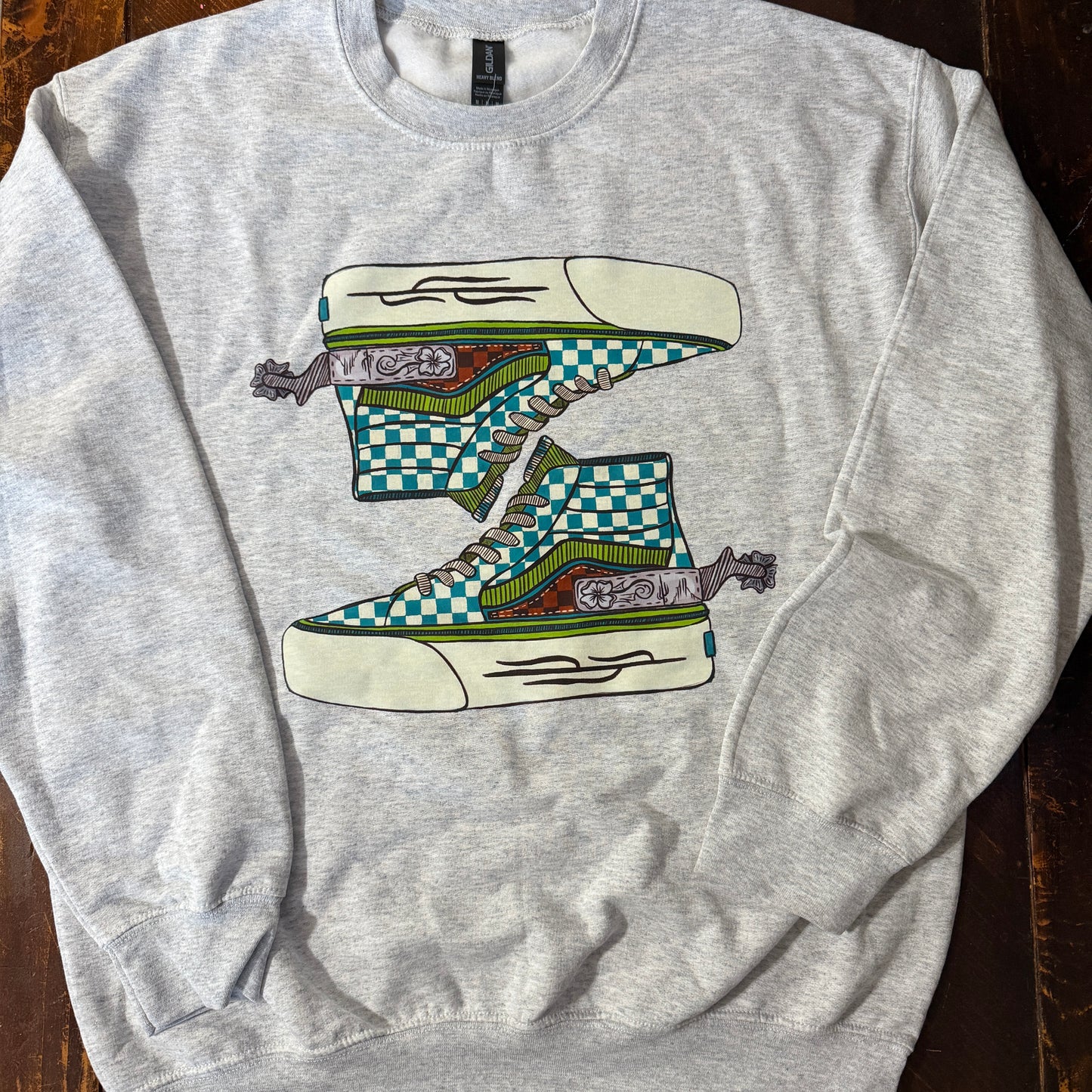 Checkered Vans Sweatshirt