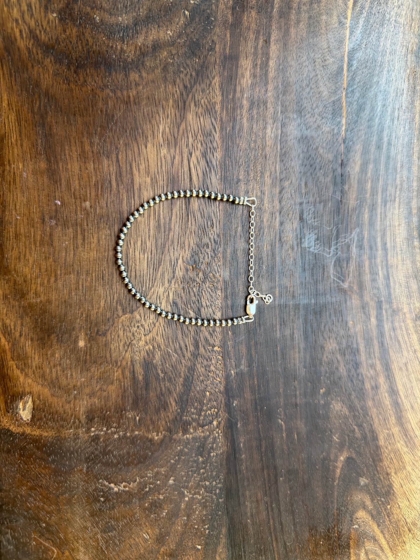 3MM Sterling Pearl Bracelet