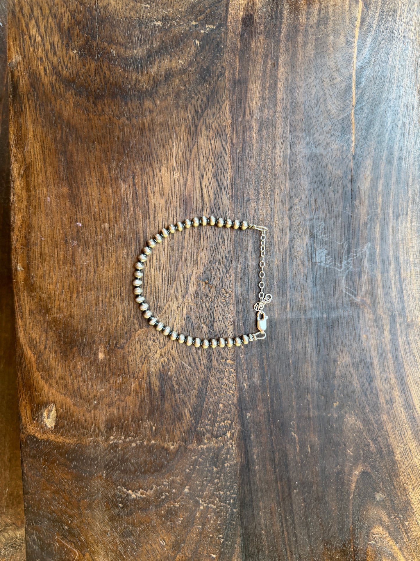 4MM Sterling Pearl Bracelet