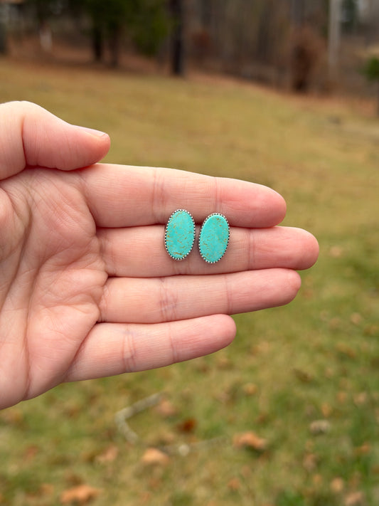 Oval Sonoran Studs