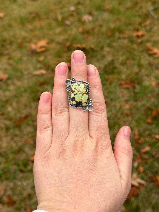 Treasure Mountain Statement Ring Size 6.5