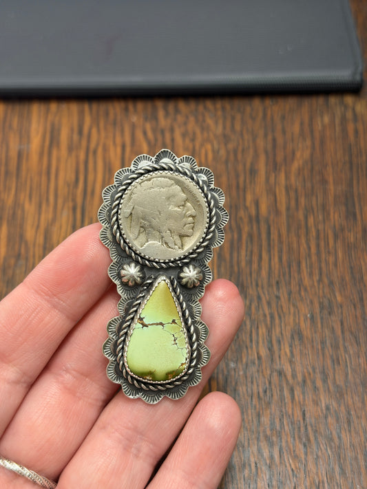 Buffalo Nickel Adjustable Ring